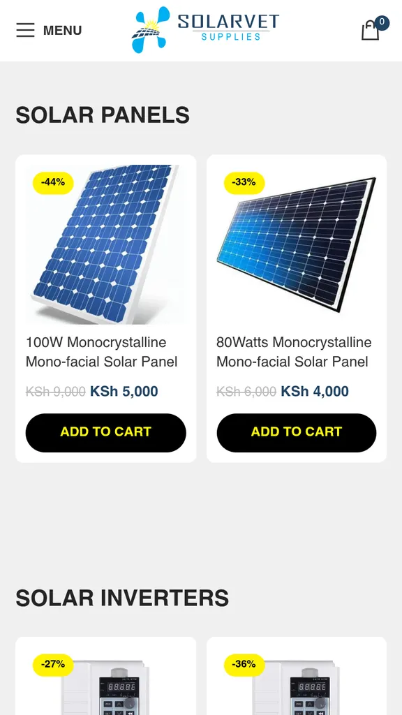 Solarvet Supplies mobile shop